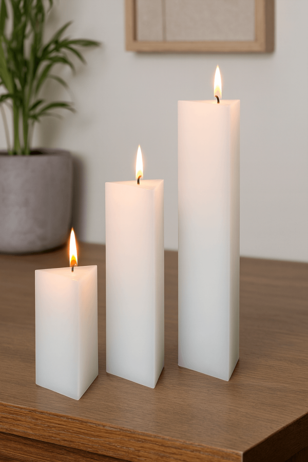 ChatGPT Image Sep 26, 2025, 02_55_34 PM Prism candles in plain white finish – CANDLE MAKERS South Africa