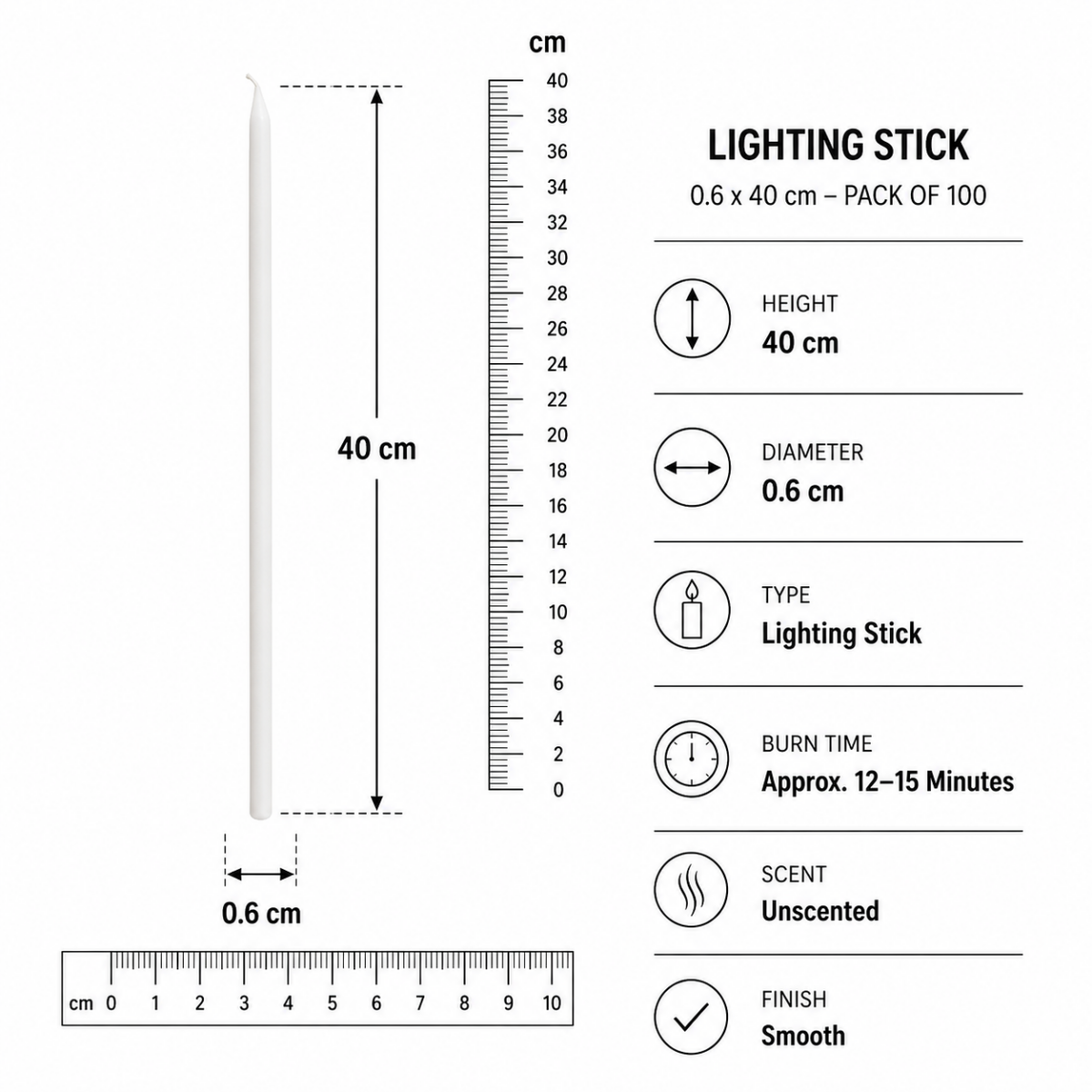 lighting stick setting Lighting Sticks 10pack