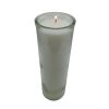 7‑day memorial candle — glass